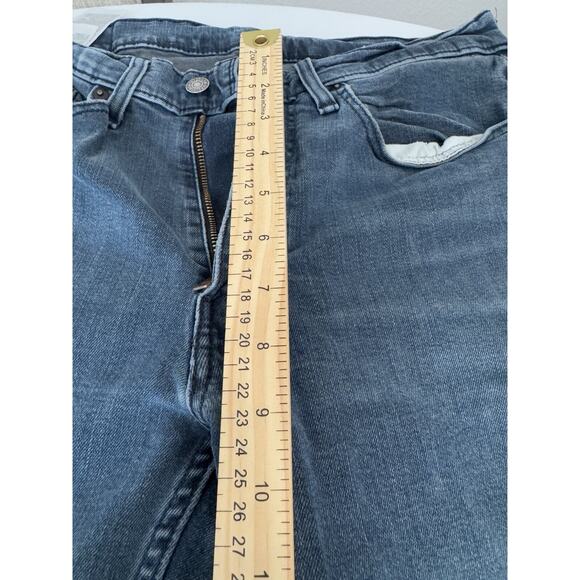 Levi's Jeans Mens 34x42 Blue 100% Cotton Denim 505 Straight Leg Red Tab - Picture 4 of 10